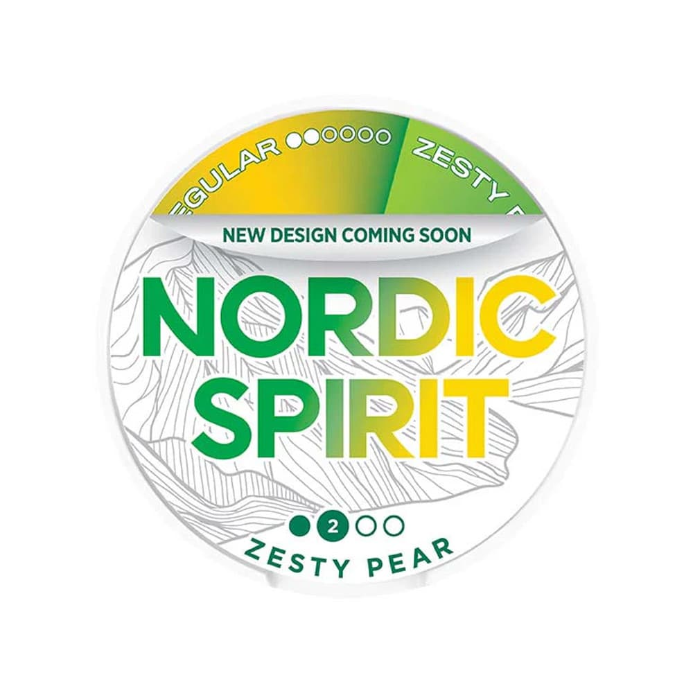  Zesty Pear Nordic Spirit Nicotine Pouches Pack of 10