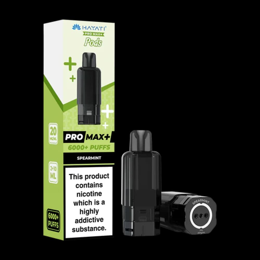  Spearmint Hayati Pro Max Plus 6000 Pods Pack of 5