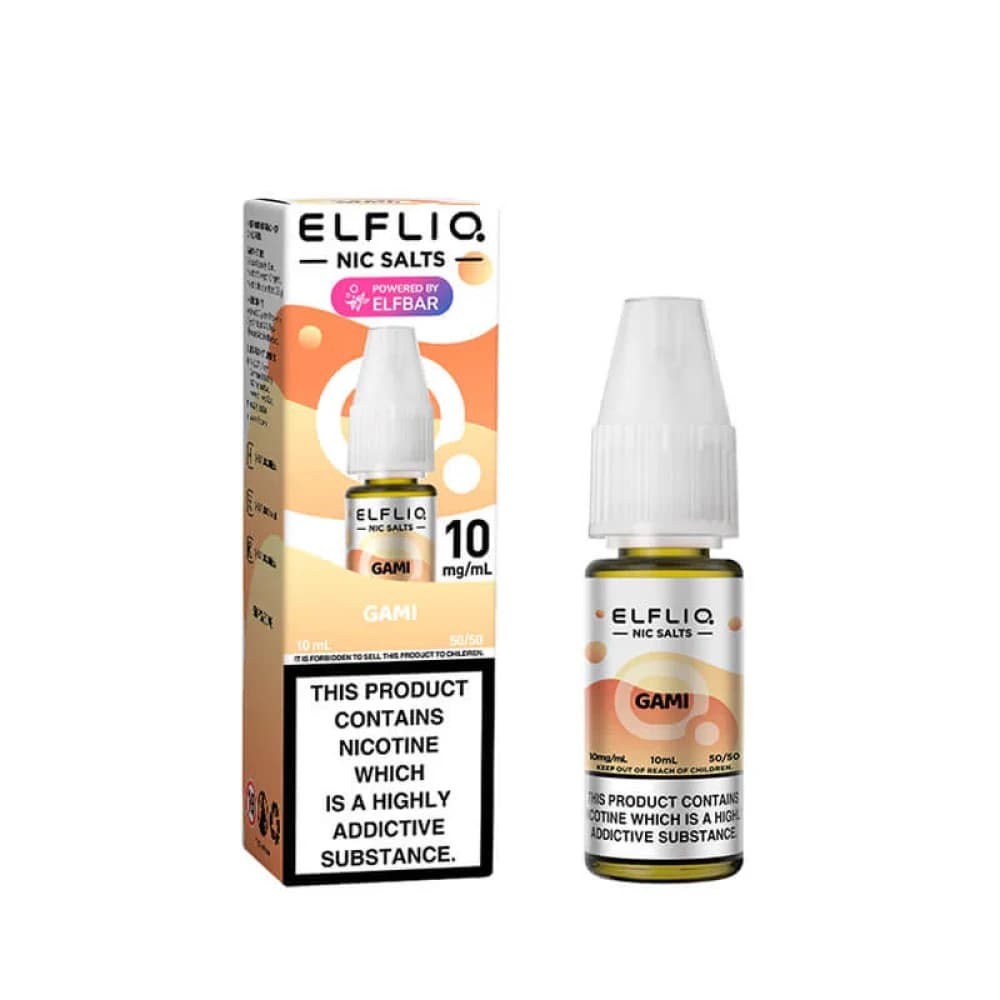  Gami / 10mg Elf Bar Elfliq Nic Salt E-Liquids 10ml Box of 10