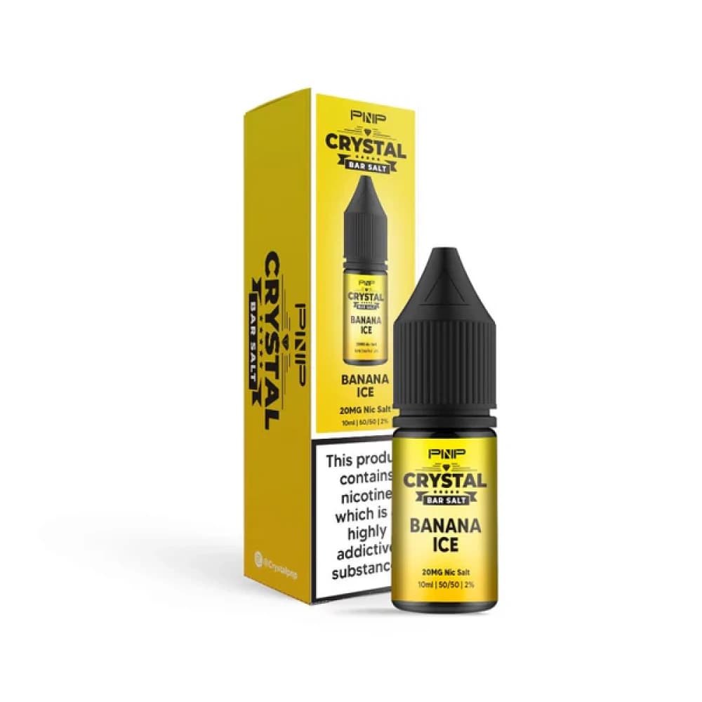  Banana Ice / 10mg PNP Crystal Nic Salts 10ml Box of 10