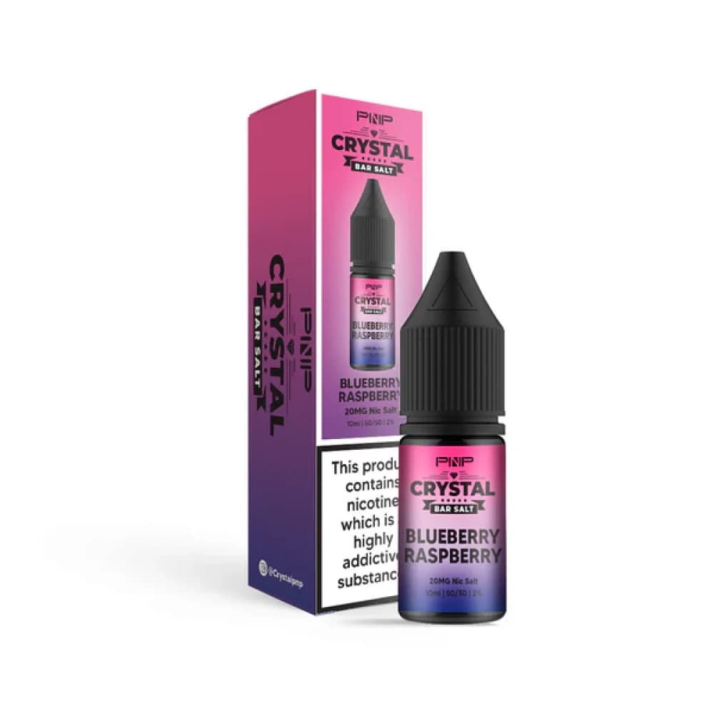  Blueberry Raspberry / 10mg PNP Crystal Nic Salts 10ml Box of 10