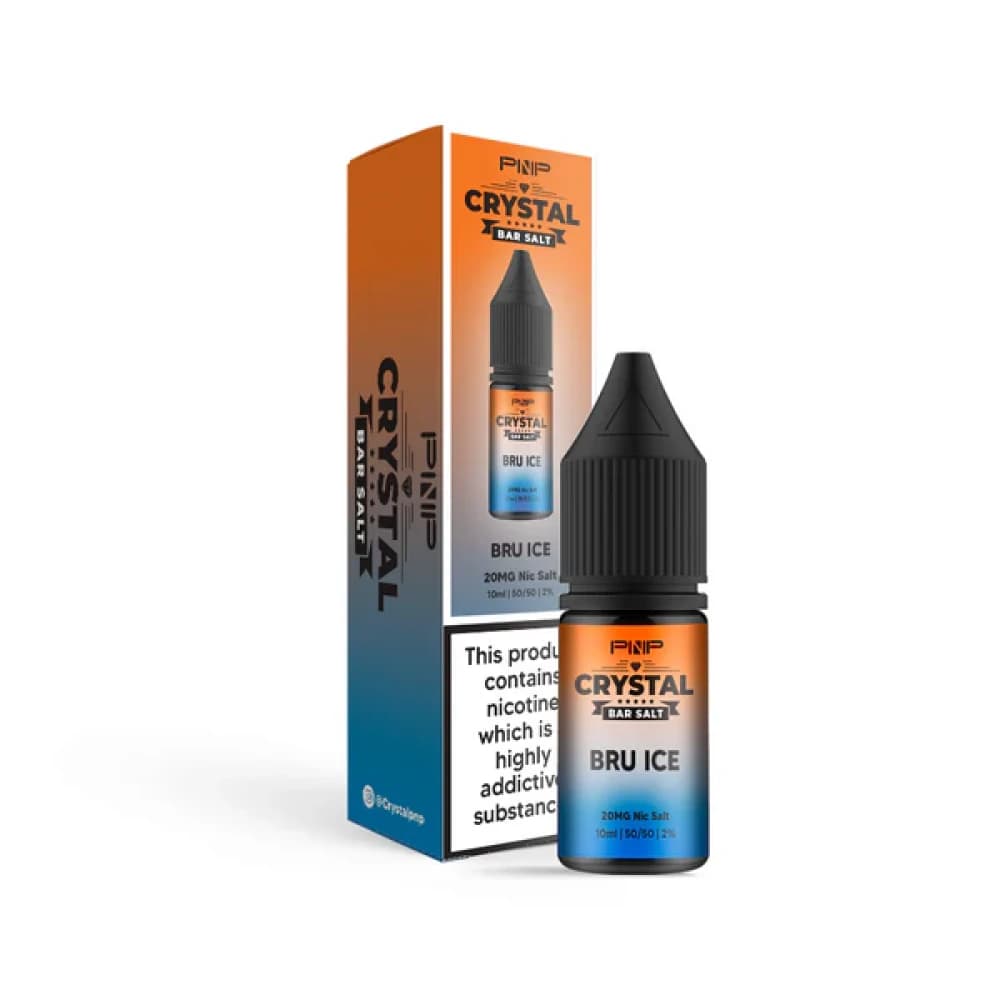  Bru Ice / 10mg PNP Crystal Nic Salts 10ml Box of 10