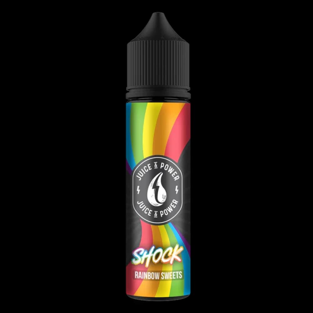  Rainbow Sweets Shock 50ml Shortfill E-liquid