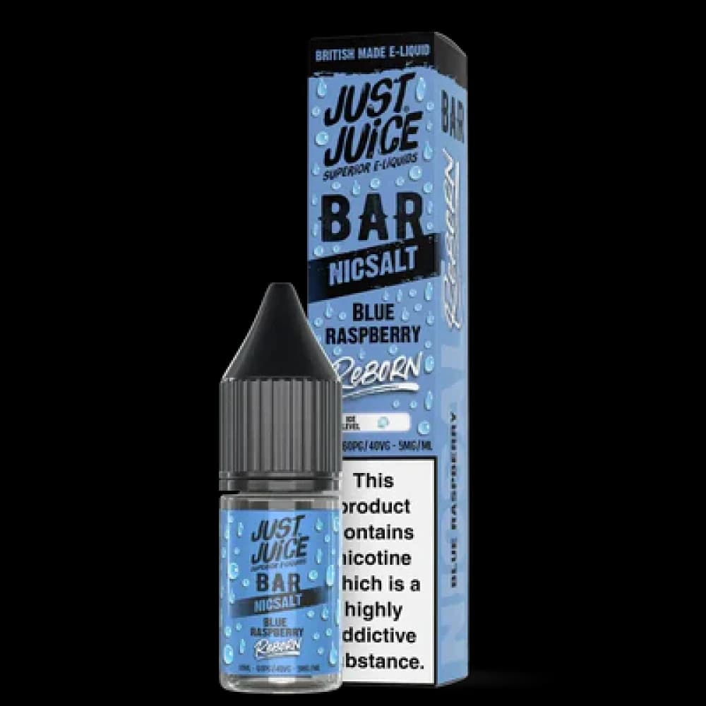  Blue Raspberry / 10mg Just Juice Bar Reborn Nic Salt Box of 10