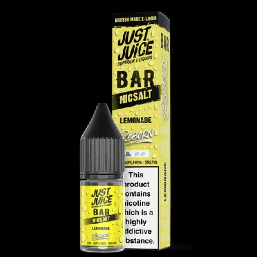  Lemonade / 10mg Just Juice Bar Reborn Nic Salt Box of 10